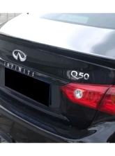 Carbonado CFRP SN Style Trunk Spoiler for Infiniti Q50 Sedan 2014-2017                                     - CF3506SN.TS - Image 5