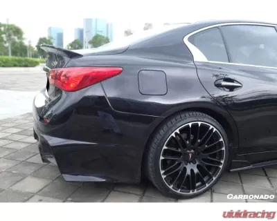 Carbonado CFRP SN Style Trunk Spoiler for Infiniti Q50 Sedan 2014-2017 - CF3506SN.TS