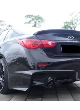 Carbonado CFRP SN Style Trunk Spoiler for Infiniti Q50 Sedan 2014-2017                                     - CF3506SN.TS - Image 7