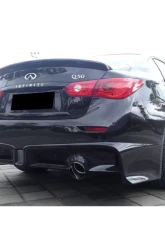 Carbonado CFRP SN Style Trunk Spoiler for Infiniti Q50 Sedan 2014-2017                                     - CF3506SN.TS - Image 8