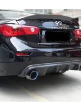 Carbonado CFRP VE Style Rear Lip & Diffuser Infiniti Q50 Sedan 2014-2017                                     - CF3506VRD-2.RD - Image 13