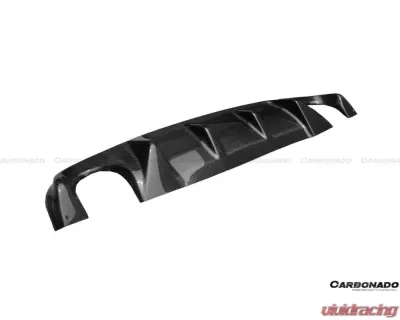 Carbonado CFRP VE Style Rear Lip & Diffuser Infiniti Q50 Sedan 2014-2017 - CF3506VRD-2.RD