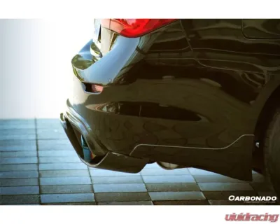Carbonado CFRP VE Style Rear Lip & Diffuser Infiniti Q50 Sedan 2014-2017 - CF3506VRD-2.RD