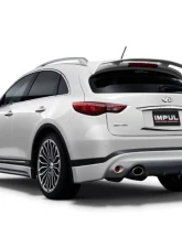 Carbonado CFRP IPL Style Roof Spoiler for Infiniti FX35 FX37 QX70 2011-2015                                     - CF3573IPL.RS - Image 7