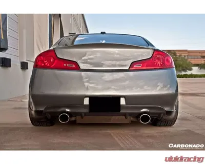 Carbonado FGCF DTM-I Style Rear Lip Infiniti G37S Coupe 2008-2015 - FGCF3701DTM1.L