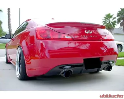 Carbonado FGCF DTM-II Style Rear Lip Infiniti G37S Coupe 2008-2015 - FGCF3701DTM2.L