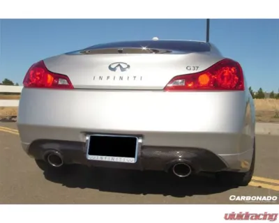 Carbonado FGCF DTM-II Style Rear Lip Infiniti G37S Coupe 2008-2015 - FGCF3701DTM2.L