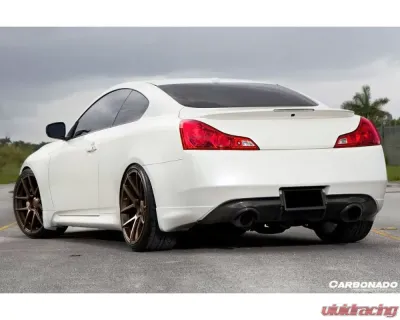 Carbonado FGCF DTM-II Style Rear Lip Infiniti G37S Coupe 2008-2015 - FGCF3701DTM2.L