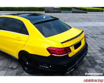 Carbonado CFRP L Style Trunk Spoiler for Mercedes Benz E Class W212 2010-2016 - CF3704L.TS