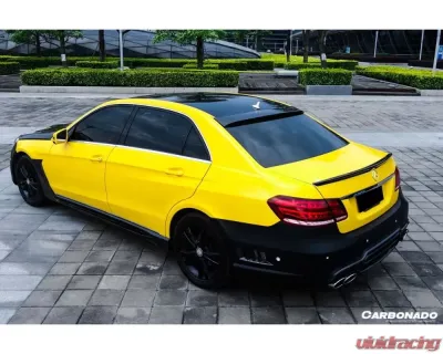 Carbonado CFRP L Style Trunk Spoiler for Mercedes Benz E Class W212 2010-2016 - CF3704L.TS