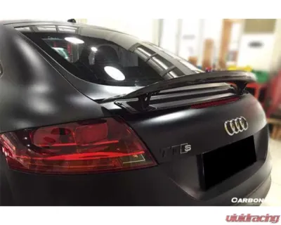 Carbonado Carbon Fiber Reinforced Plastic BS Style Spoiler for Audi TT/TTS 2006-2014 - CF3803BS.TS
