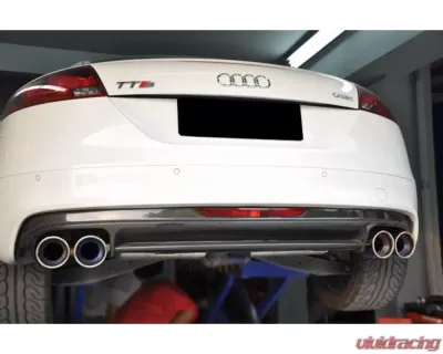 Carbonado CFRP OE Style Rear Lip Audi TT | TTS 2006-2014 - CF3803OE.L