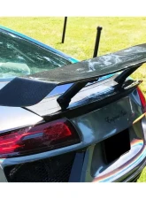 Carbonado CFRP PI Style Trunk Spoiler for Audi R8 Coupe 2006-2015                                     - CF3804PPI.W - Image 7