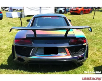 Carbonado CFRP PI Style Trunk Spoiler for Audi R8 Coupe 2006-2015 - CF3804PPI.W
