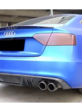 Carbonado CFRP DM Style Rear Lip Audi A5 Sline S5 Sedan 2009-2015                                     - CF3805DTM-4DR.L - Image 12