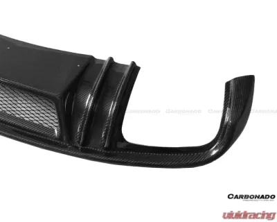 Carbonado CFRP DM Style Rear Lip Audi A5 Sline S5 Sedan 2009-2015 - CF3805DTM-4DR.L