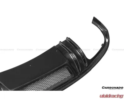 Carbonado CFRP DM Style Rear Lip Audi A5 Sline S5 Sedan 2009-2015 - CF3805DTM-4DR.L