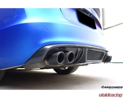 Carbonado CFRP DM Style Rear Lip Audi A5 Sline S5 Sedan 2009-2015 - CF3805DTM-4DR.L