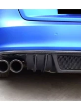 Carbonado CFRP DM Style Rear Lip Audi A5 Sline S5 Sedan 2009-2015                                     - CF3805DTM-4DR.L - Image 7