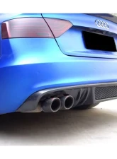 Carbonado CFRP DM Style Rear Lip Audi A5 Sline S5 Sedan 2009-2015                                     - CF3805DTM-4DR.L - Image 9