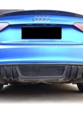 Carbonado CFRP DM Style Rear Lip Audi A5 Sline S5 Sedan 2009-2015                                     - CF3805DTM-4DR.L - Image 10