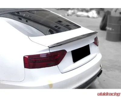 Carbonado CFRP Sport Style Trunk Spoiler for Audi A5 Coupe 2009-2015 - CF3805S.TS