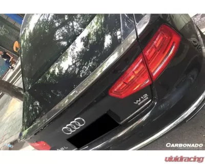Carbonado CFRP Ab Style Trunk Spoiler Audi A8 2010-2013 - CF3806ABT.TS