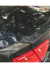 Carbonado CFRP Ab Style Trunk Spoiler Audi A8 2010-2013                                     - CF3806ABT.TS - Image 9