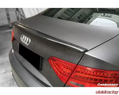 Carbonado Carbon Fiber CTE Style Trunk Spoiler for Audi A5 Coupe 2009-2015 - CF3808CTE-TS