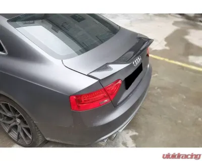 Carbonado CFRP RT Style Trunk Spoiler for Audi A5 Coupe 2009-2015 - CF3808RT-TS