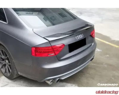 Carbonado CFRP RT Style Trunk Spoiler for Audi A5 Coupe 2009-2015 - CF3808RT-TS