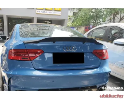 Carbonado CFRP RT Style Trunk Spoiler for Audi A5 Coupe 2009-2015 - CF3808RT-TS