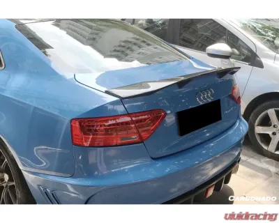 Carbonado CFRP RT Style Trunk Spoiler for Audi A5 Coupe 2009-2015 - CF3808RT-TS