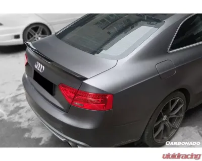 Carbonado Carbonado CFRP RW Style Trunk Spoiler for Audi A5 Coupe 2009-2015 - CF3808RW-TS