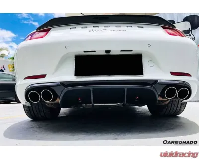 Carbonado CFRP VRS-2 Style Rear Diffuser Porsche 911 991.1 Carrera | S | 4S 2012-2015 - CF3995VRS-2.RD