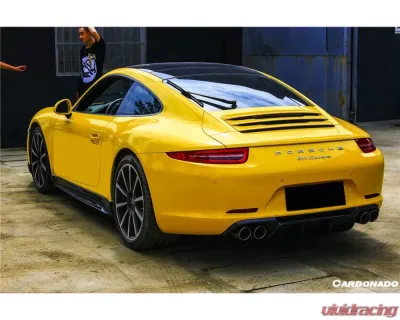 Carbonado CFRP VRS Style Rear Diffuser Porsche 911 991.1 Carrera | S | 4S 2012-2015 - CF3995VRS.RD