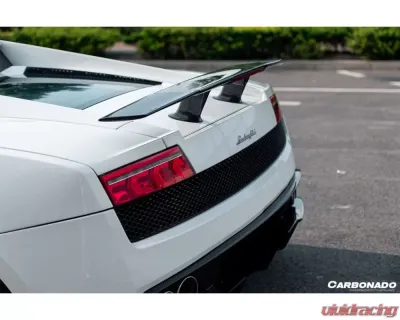 Carbonado CFRP STO Style Rear Diffuser Lamborghini Gallardo 2009-2014 - CF5555SA.RD