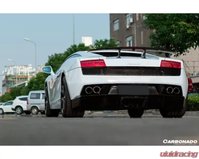 Carbonado CFRP STO Style Rear Diffuser Lamborghini Gallardo 2009-2014 - CF5555SA.RD