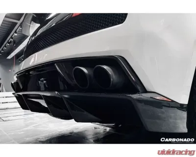 Carbonado CFRP STO Style Rear Diffuser Lamborghini Gallardo 2009-2014 - CF5555SA.RD