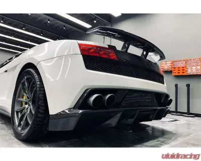 Carbonado CFRP STO Style Rear Diffuser Lamborghini Gallardo 2009-2014 - CF5555SA.RD