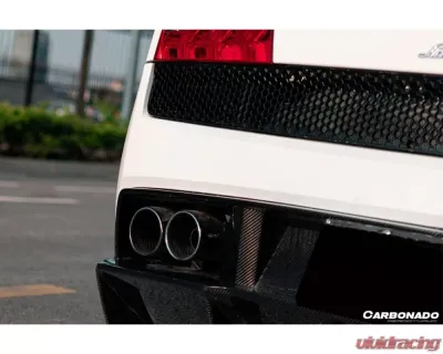 Carbonado CFRP STO Style Rear Diffuser Lamborghini Gallardo 2009-2014 - CF5555SA.RD