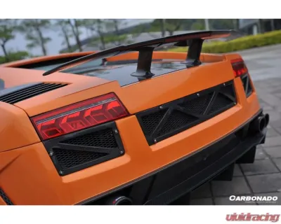 Carbonado Carbonado CFRP SV Style Trunk Spoiler for Lamborghini Gallardo 2004-2014 - CF5555SV.W