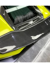Carbonado Carbon Fiber DC Style Trunk Spoiler for Lamborghini Huracan LP610/LP580 2015-2020                                     - CF5556DMC-W - Image 5