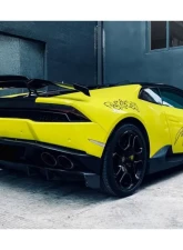 Carbonado CFRP DC Style Rear Diffuser Lamborghini Huracan LP610 | LP580 2015-2020                                     - CF5556DMC.RD - Image 11