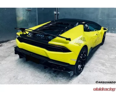 Carbonado CFRP DC Style Rear Diffuser Lamborghini Huracan LP610 | LP580 2015-2020 - CF5556DMC.RD
