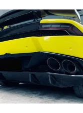 Carbonado CFRP DC Style Rear Diffuser Lamborghini Huracan LP610 | LP580 2015-2020                                     - CF5556DMC.RD - Image 6