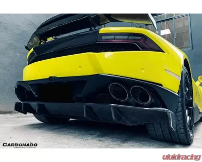 Carbonado CFRP DC Style Rear Diffuser Lamborghini Huracan LP610 | LP580 2015-2020 - CF5556DMC.RD