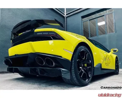 Carbonado CFRP DC Style Rear Diffuser Lamborghini Huracan LP610 | LP580 2015-2020 - CF5556DMC.RD