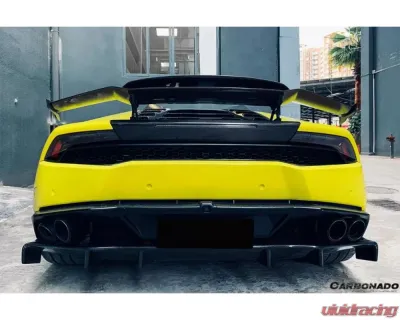 Carbonado CFRP DC Style Rear Diffuser Lamborghini Huracan LP610 | LP580 2015-2020 - CF5556DMC.RD