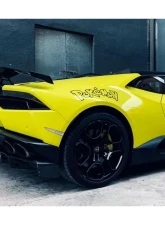Carbonado CFRP DC Style Rear Diffuser Lamborghini Huracan LP610 | LP580 2015-2020                                     - CF5556DMC.RD - Image 10